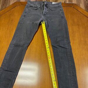 Rag & Bone Charcoal Gray Jeans Fit 1 Mens